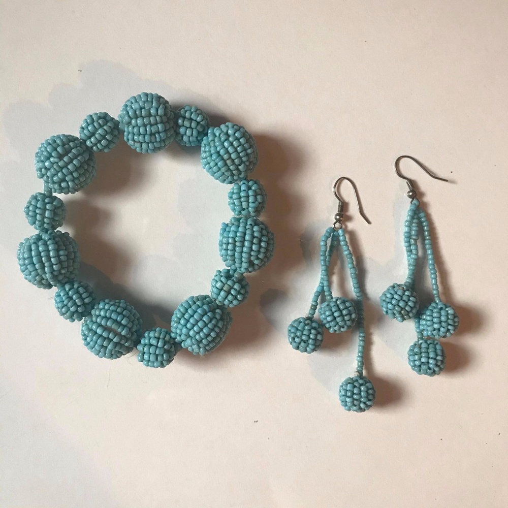Earring and Bracelet Set